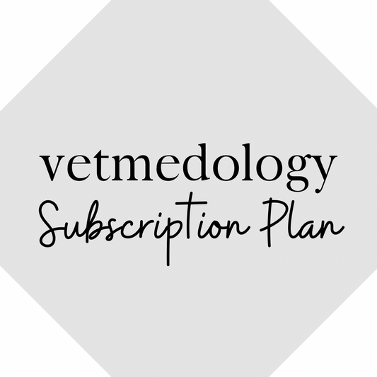 A vetmedology Subscription Plan
